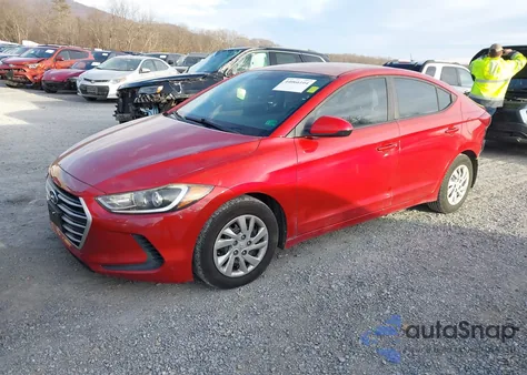 2017 Hyundai Elantra Se z USA, uszkodzony, nr VIN KMHD74LF9HU128077